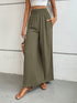 Perfee Wide Leg Pants with Pockets - Odaingerous